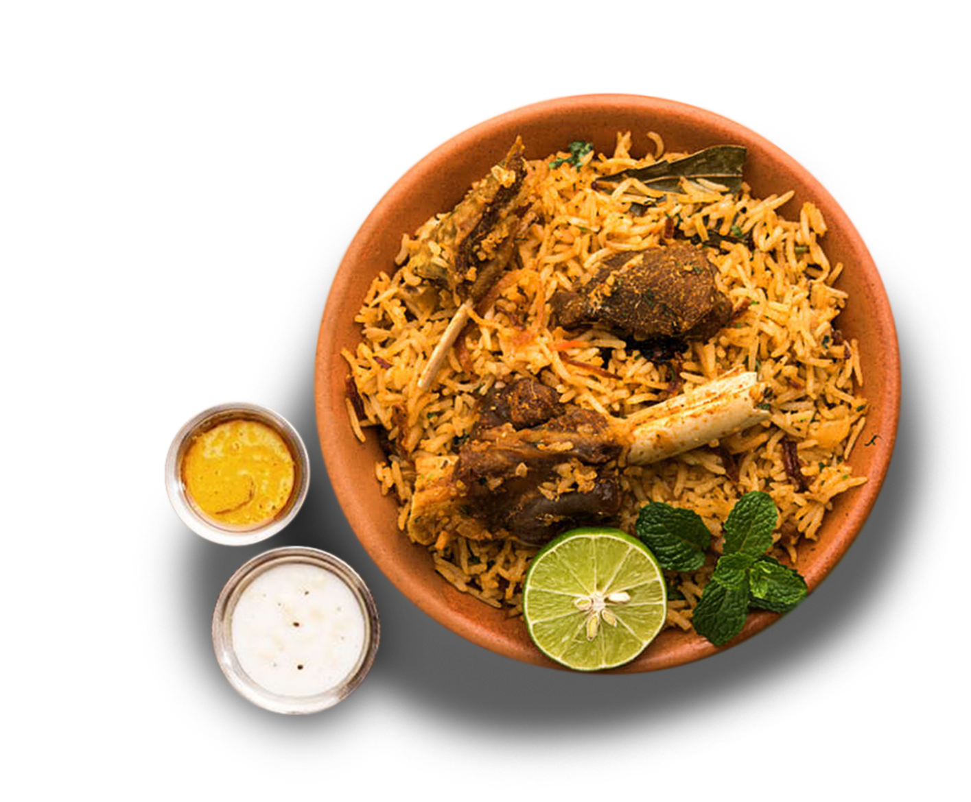 Kacche Gosht ki Biryani